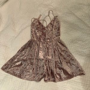 Velvet Romper - Size M